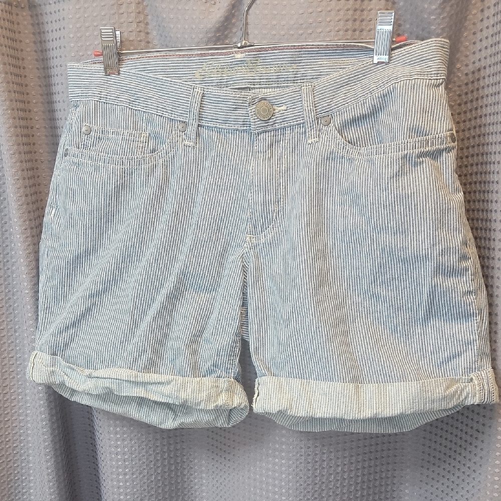 Eddie Bauer Striped 6" Shorts Size 6